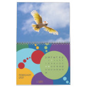vogels van een zeemkalender kalender (Feb 2027)