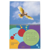 vogels van een zeemkalender kalender (Feb 2026)