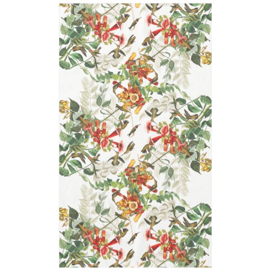 Vogels van eenhoevige eenhoevigen tafelkleed (Voorkant)