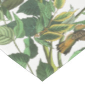 Vogels van eenhoevige eenhoevigen tafelkleed (Gekanteld)