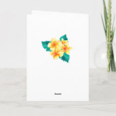 Vogels van het Oerwoud van Kalikimaka van Mele de Feestdagen Kaart (Achterkant)