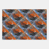 Vogels van het paradijs #2 inpakpapier vel (Voorkant 3)