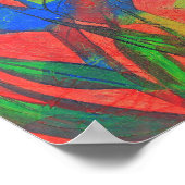 Vogels van het Paradijs Art Print (Hoek)