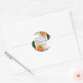 Vogels van het Paradijs Bliss Ronde Sticker (Envelop)
