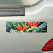 Vogels van het Paradijs Bumpersticker (Op auto)