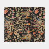 Vogels van het Paradijs Fleece Deken (Voorkant (Horizontaal))