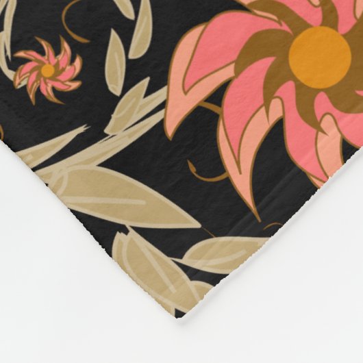 Vogels van het Paradijs Fleece Deken (Hoek)