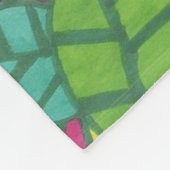 Vogels van het Paradijs Fleece Deken (Hoek)