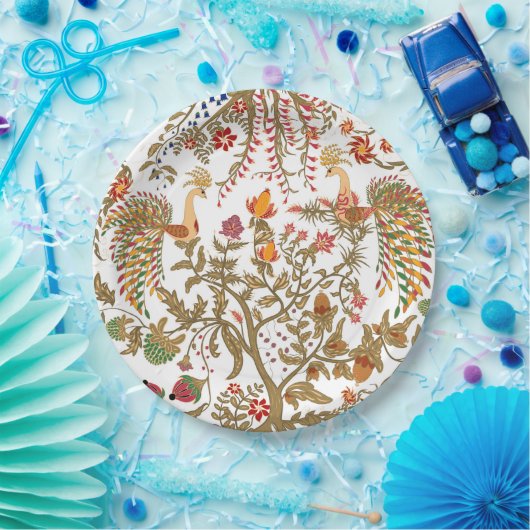 Vogels van het Paradijs Papieren Bordje (Feest)