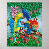 Vogels van het Paradijs-Poster Poster (Voorkant)