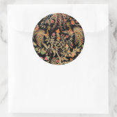 Vogels van het Paradijs Ronde Sticker (Tas)