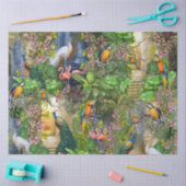 Vogels van het Paradijs Tissuepapier (Craft)