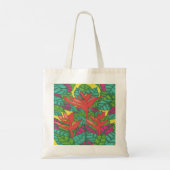 Vogels van het Paradise Tropical Tote Bag (Achterkant)