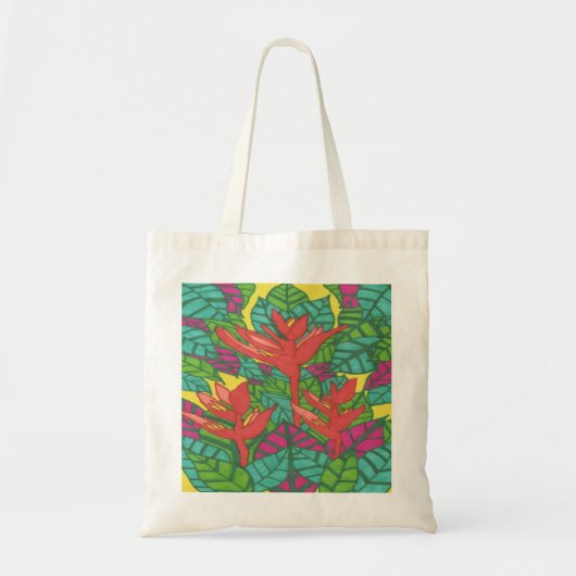 Vogels van het Paradise Tropical Tote Bag (Voorkant)