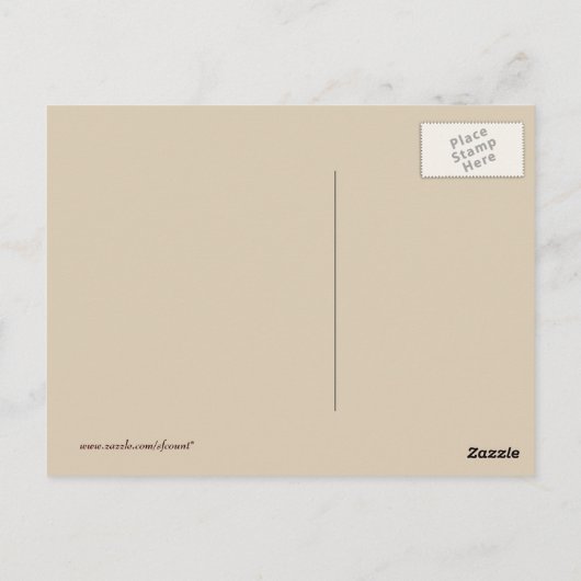 Vogels van het Pax-Briefkaart Briefkaart (Achterkant)