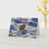 Vogels van het Wereld Natuur Collectie Kaart (Gele Bloem)