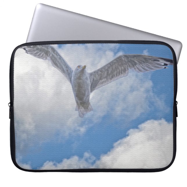 Vogels van het Wereld Natuur Collectie Laptop Sleeve (Voorkant)