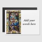 Vogels van Jezus Glas in lood (Voorkant / Achterkant)