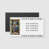 Vogels van Jezus Glas in lood (Voorkant / Achterkant)