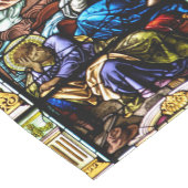 Vogels van Jezus Glas in lood Korte Tafelloper (Hoek)