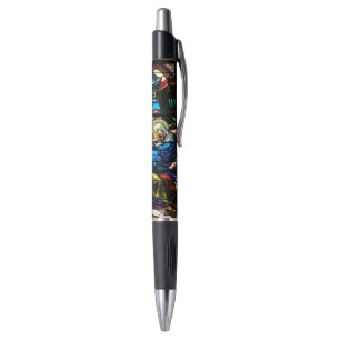 Vogels van Jezus Glas in lood Pen