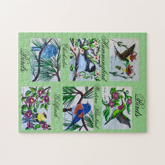Vogels van Joy Puzzle Legpuzzel (Horizontaal)