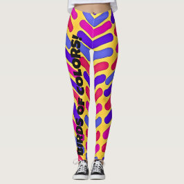 Vogels van kleuren! leggings