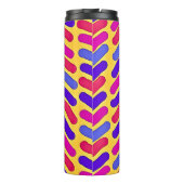 Vogels van kleuren! thermosbeker (Achterkant)