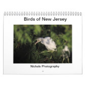 Vogels van New Jersey Kalender (Hoes)