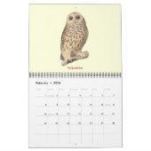 Vogels van New York Lithografen Kalender (Feb 2026)
