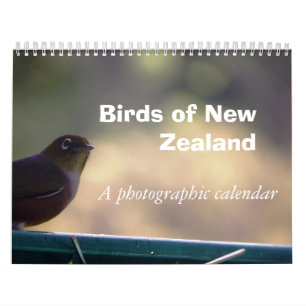 vogels van Nieuw-Zeeland Kalender