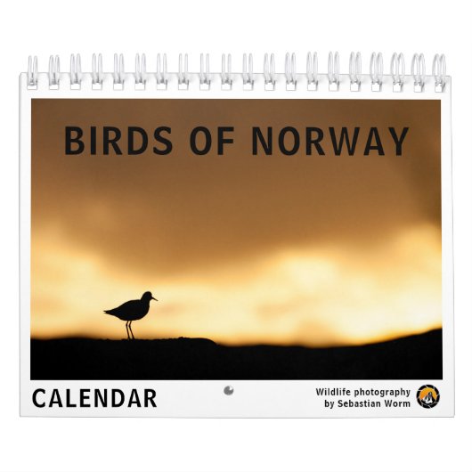 Vogels van Noorwegen 2026 Kalender (Hoes)