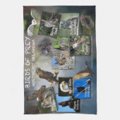 Vogels van Prey keukenhanddoek 25 (Verticaal)