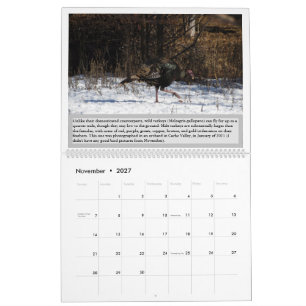 Vogels van Utah 2027 Agenda Kalender