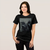 Vogels van veren paar kraaien, raven Tshirt (Voorkant volledig)