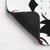 Vogels van vlucht v2 mousepad muismat (Hoek)