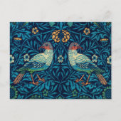 Vogels van William Morris Briefkaart (Voorkant)
