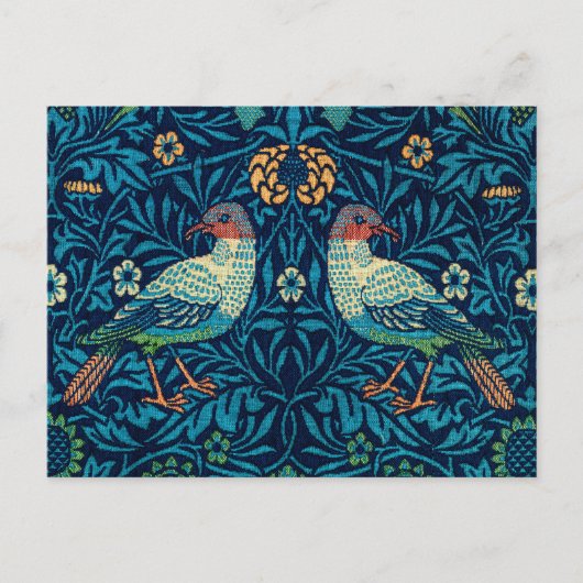 Vogels van William Morris Briefkaart (Voorkant)