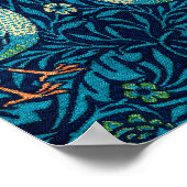 Vogels van William Morris Poster (Hoek)