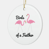 Vogels van zeewater keramisch ornament (Links)