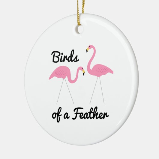 Vogels van zeewater keramisch ornament (Links)