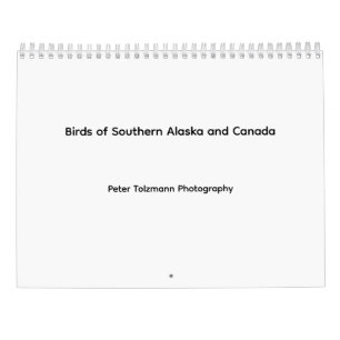 Vogels van Zuid-Alaska en Canada kalender