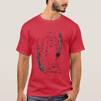 Vogels veren vrienden t-shirt