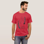 Vogels veren vrienden t-shirt (Voorkant volledig)