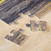 Vogels verzamelen op een strand van Florida op zon Legpuzzel (Zijkant)