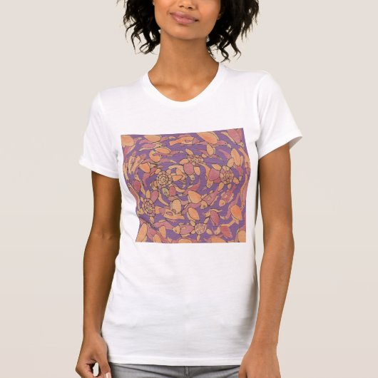 vogels, vissen en schildpadden t-shirt (Voorkant)