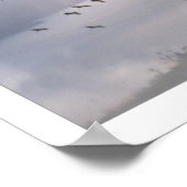 VOGELS VLIEGEN IN GROEP POSTER (Hoek)