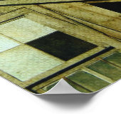 vogels vliegen over poster (Hoek)