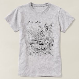 Vogels & Vlinder (Free Spirit) T-shirt