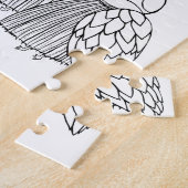 Vogels & Vlinders - Kleur het zelf Legpuzzel (Zijkant)